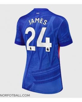 Billige Fotballdrakt Chelsea Reece James #24 Replika Hjemmedrakt Dame 2025-26 Kortermet Billige Fotballdrakt Chelsea Reece James #24 Replika Hjemmedrakt Dame 2025-26 Kortermet